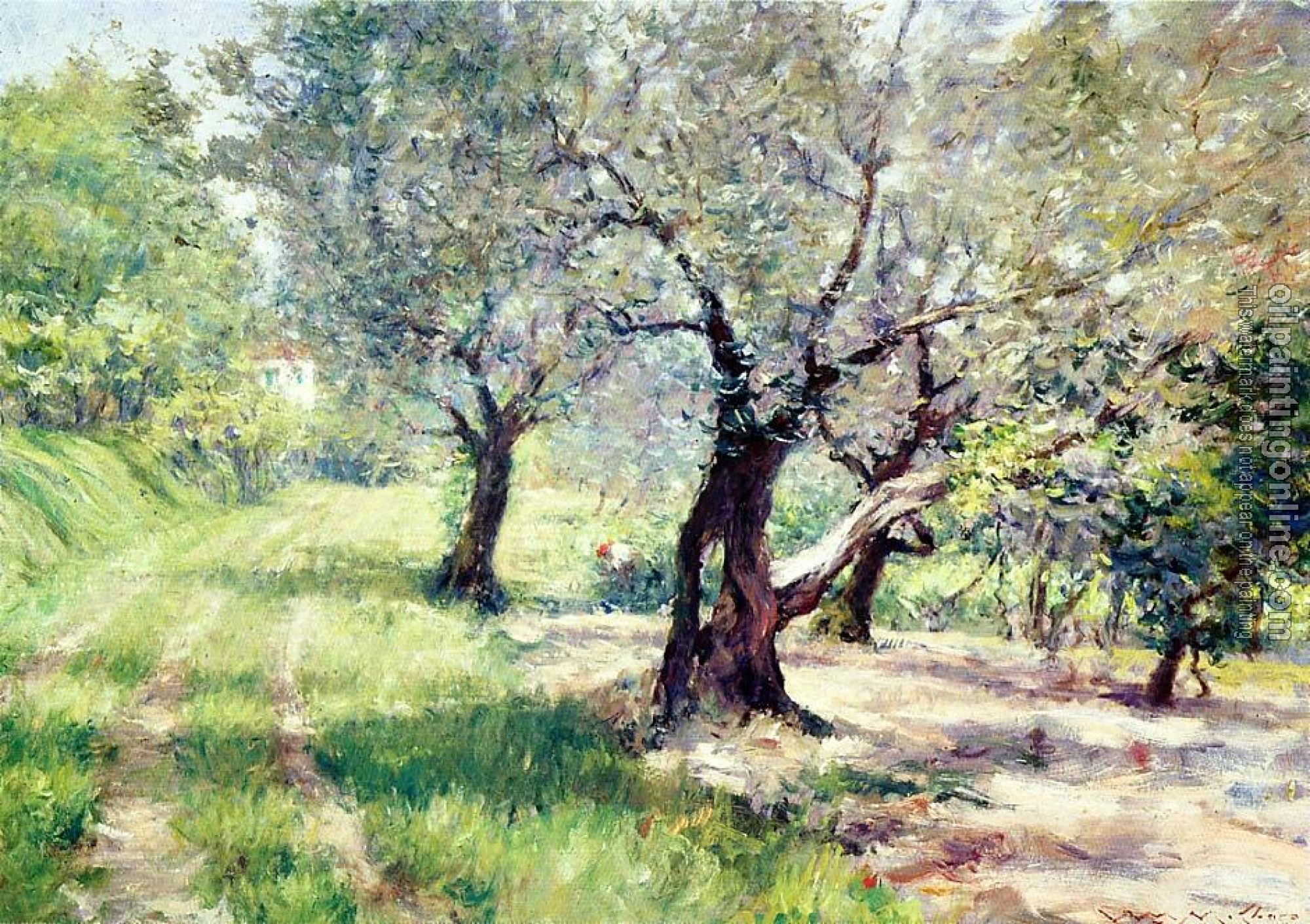 Chase, William Merritt - The Olive Grove